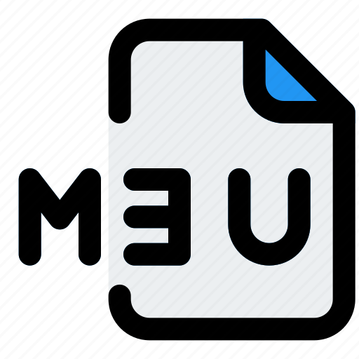 M3u, music, audio, format, sound icon - Download on Iconfinder