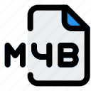 m4b, music, audio, format, file