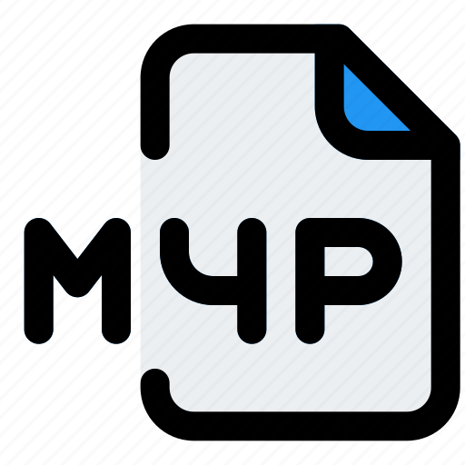 M4p, music, audio, format, document icon - Download on Iconfinder