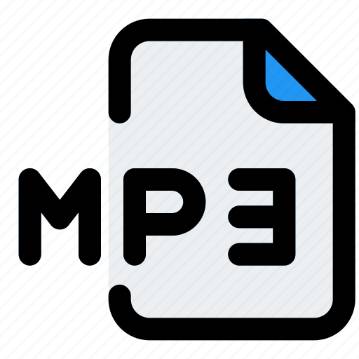 Mp3, music, audio, format, sound icon - Download on Iconfinder