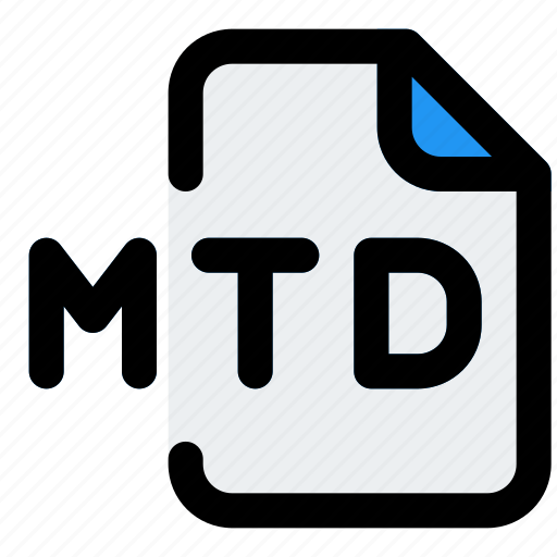 Mtd, music, audio, format, sound icon - Download on Iconfinder