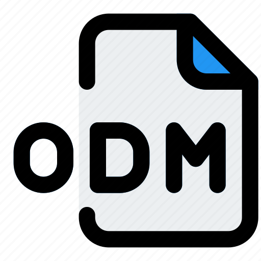 Odm, music, audio, format, sound icon - Download on Iconfinder