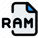 ram, music, audio, format, sound