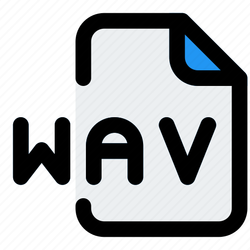 Wav, music, audio, format, extension icon - Download on Iconfinder