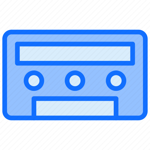 Tape recorder, audio, music, audio player, cassette icon - Download on Iconfinder