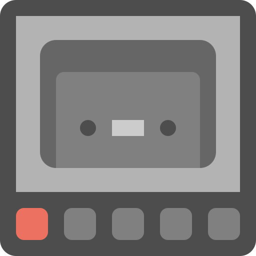 Cassette, player, music, play, sound, audio icon - Free download