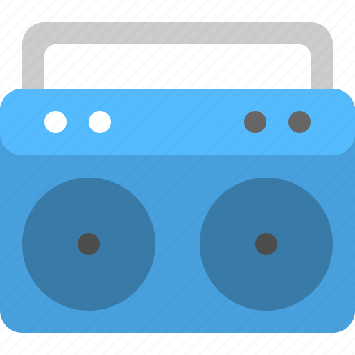 Radio, media, music, boombox, communication, device icon - Download on Iconfinder