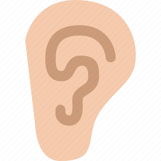 Ear, headphones, hearing, listen, music, sound icon - Download on Iconfinder