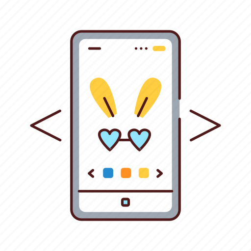 App, bunny, ears, filter, photo, smartphone icon - Download on Iconfinder