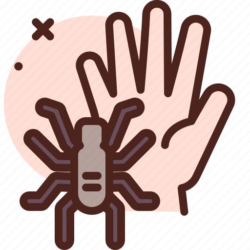 Hand, tarantula, touch icon - Download on Iconfinder