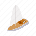 australia, boat, isometric, vectior, water, wind, yacht