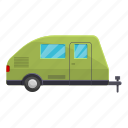 motorhome, camp, trailer, travel