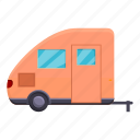 auto, camping, trailer, camper