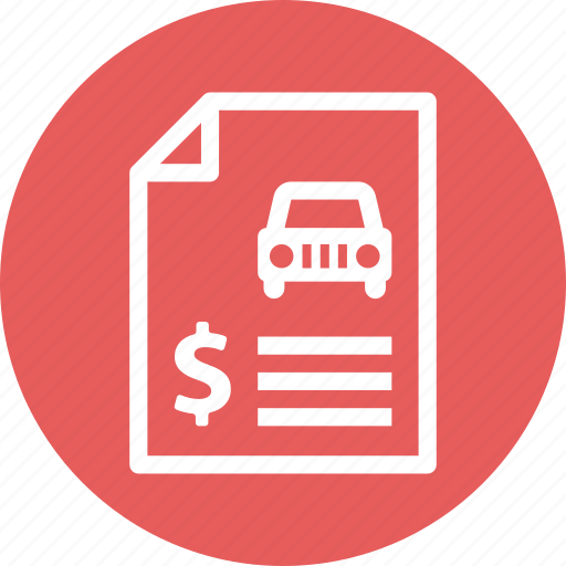 Auto insurance, car insurance, insurance policy, rent contract icon - Download on Iconfinder
