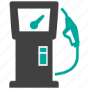 gas, station, fuel, petrol