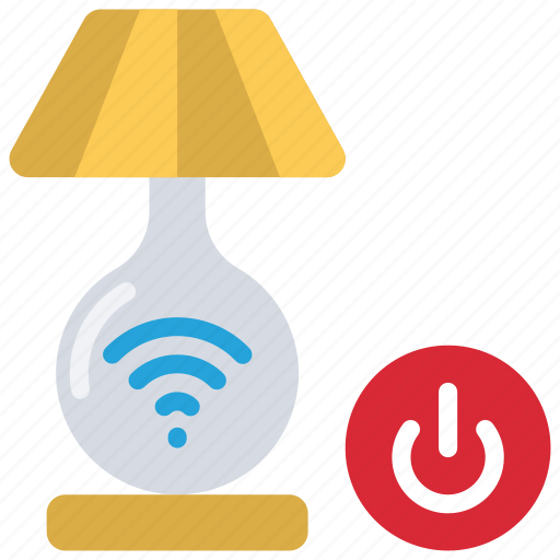 Automated, lamp, light, house, smart, home, technology icon - Download on Iconfinder