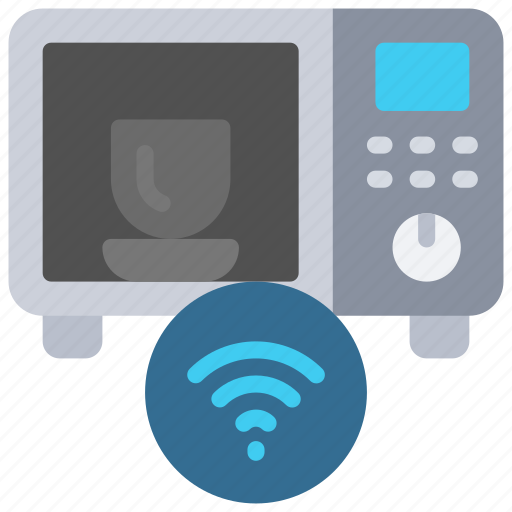 Automated, microwave, smart, home, technology, wifi icon - Download on Iconfinder