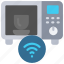 automated, microwave, smart, home, technology, wifi 