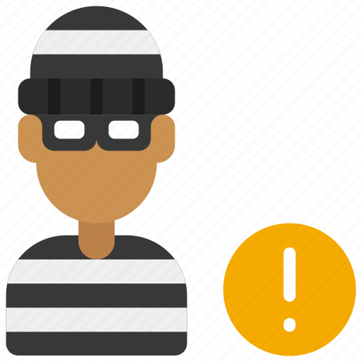 Burglar, alert, automated, thief, criminal icon - Download on Iconfinder