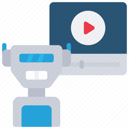 Robo, course, instructor, automated, robot, robotics, ai icon - Download on Iconfinder