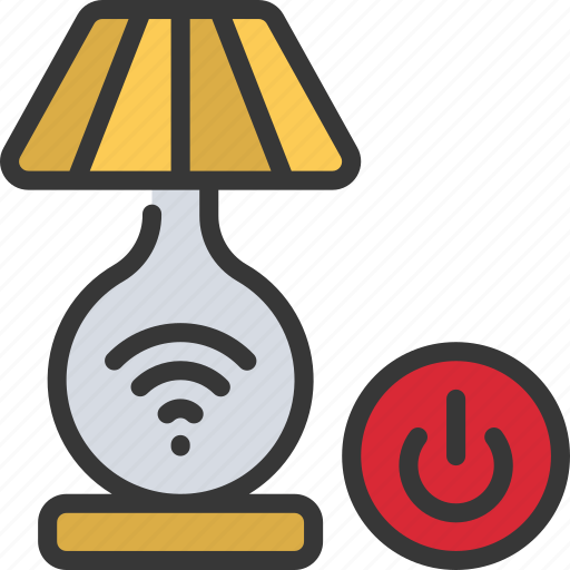 Automated, lamp, light, house, smart, home, technology icon - Download on Iconfinder