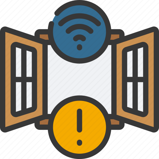 Open, window, detection, automated, smart, home, technology icon - Download on Iconfinder