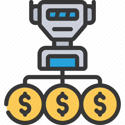 Robo, investor, automated, robot, financial, advisor icon - Download on Iconfinder