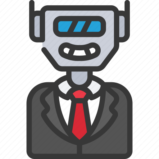Robot, boss, automated, avatar, user, manager icon - Download on Iconfinder