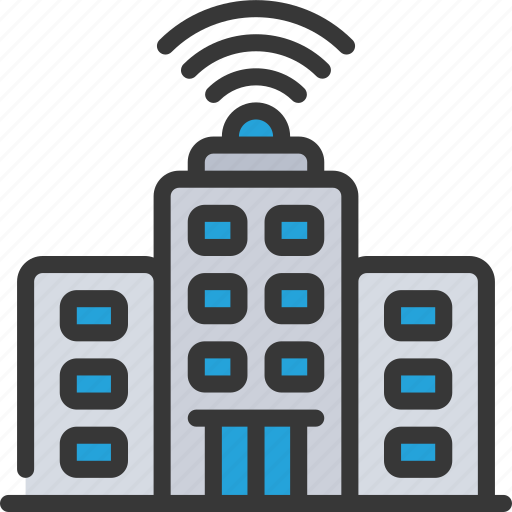 Smart, city, automated, technology, town, buildings icon - Download on Iconfinder