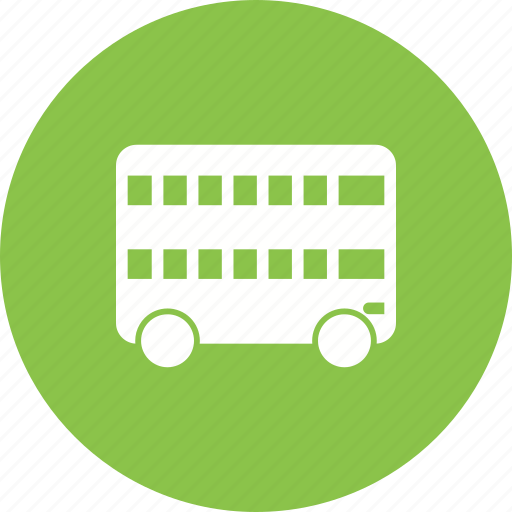 Bus, double, red, transport, transportation, travel, vehicle icon - Download on Iconfinder