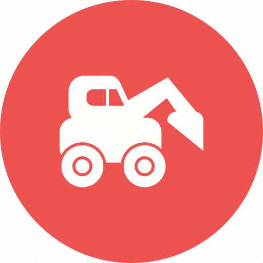 Construction, dumper, equipment, excavator, machinery, truck, work icon - Download on Iconfinder