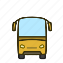 bus, school bus, transport, travel, vehicle