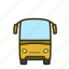 bus, school bus, transport, travel, vehicle 