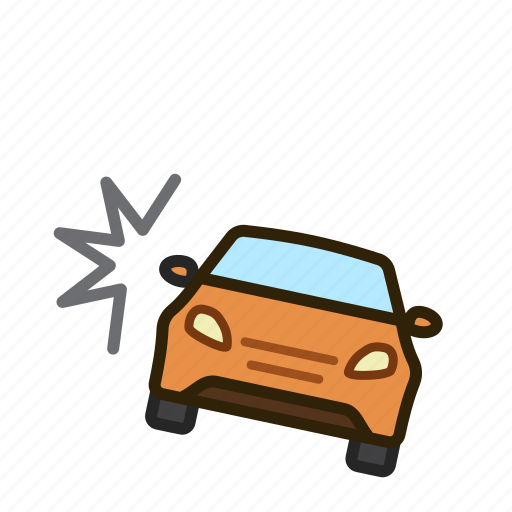 Car, crash, accident, car accident, car breakdown, car crash, road accident icon - Download on Iconfinder