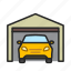 garage, car, repair, service, vehicle 