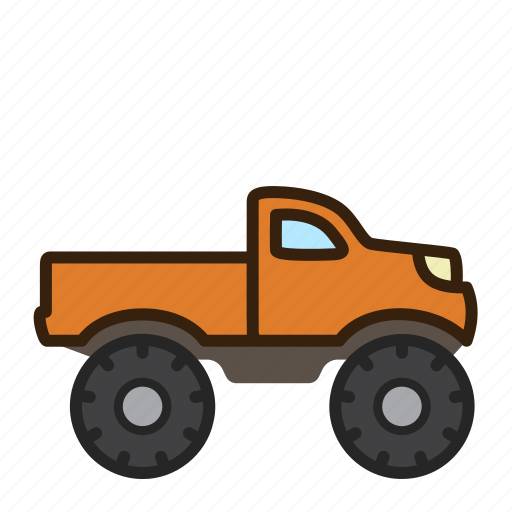 Monster, car, monster truck, truck, vehicle icon - Download on Iconfinder