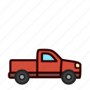 pickup, auto, car, cargo, truck, vehicle
