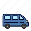 van, automobile, car, transport, travel, vehicle 