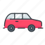 vehicle, car, van, hatchback 