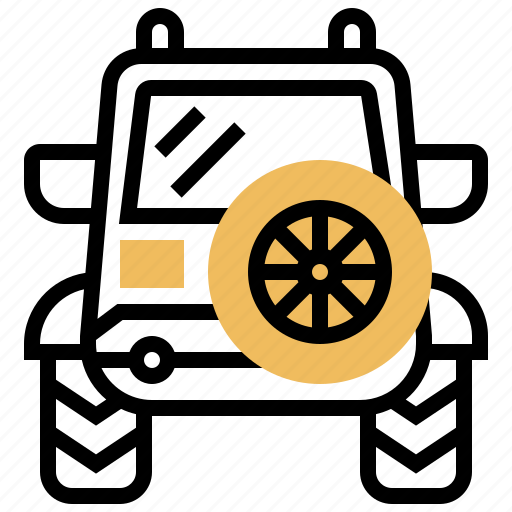 Adventure, rear, spared, tire, truck icon - Download on Iconfinder