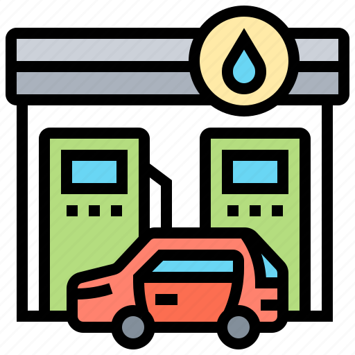 Diesel, gas, petrol, refueling, station icon - Download on Iconfinder