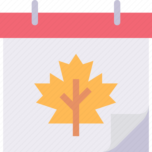 Appointment, autumn, calendar, date, leaf icon - Download on Iconfinder