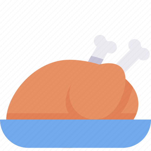 Chicken, cooking, food, meal, restaurant, turkey icon - Download on Iconfinder