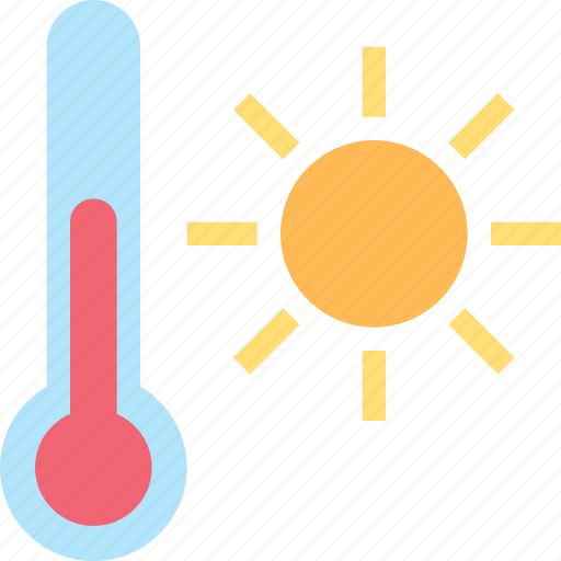 Forecast, heat, hot, sunny, temperature, weather icon - Download on Iconfinder