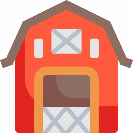 Barn, building, farm, farming, farming and gardening icon - Download on Iconfinder