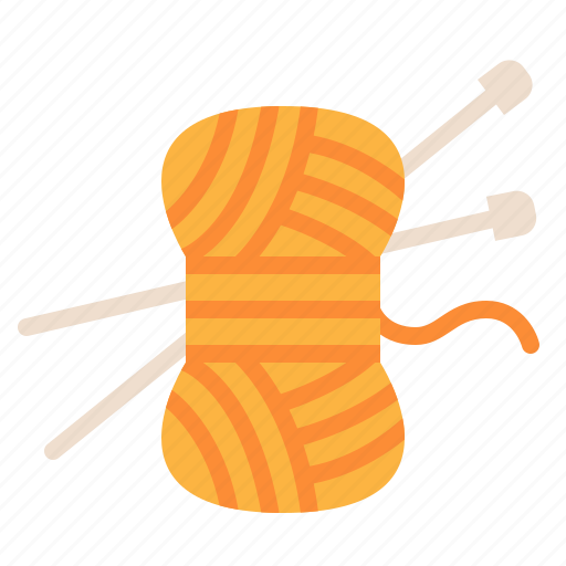 Crochet, knitting, needle, yarn icon - Download on Iconfinder