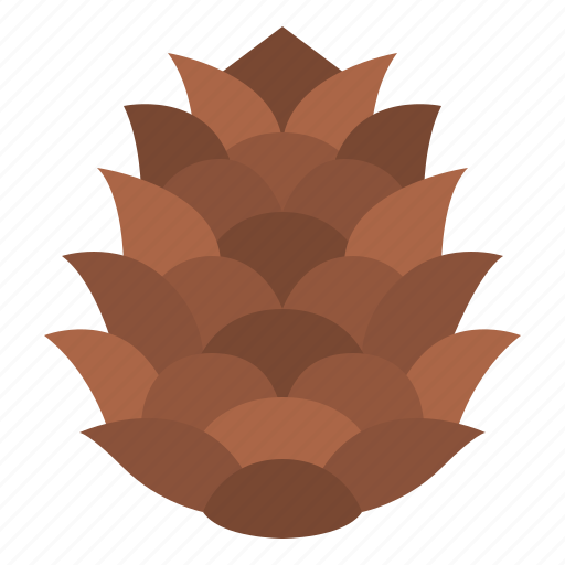 Cone, nature, nut, pine icon - Download on Iconfinder