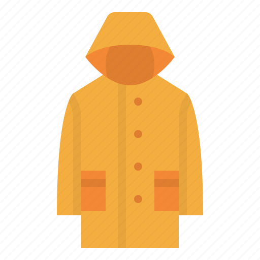 Cloth, fashion, raincoat, wearing icon - Download on Iconfinder