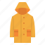 cloth, fashion, raincoat, wearing 