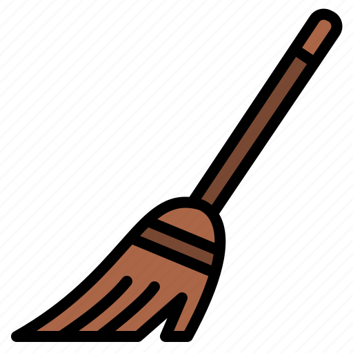 Broom, cleaning, housekeeping, tool icon - Download on Iconfinder